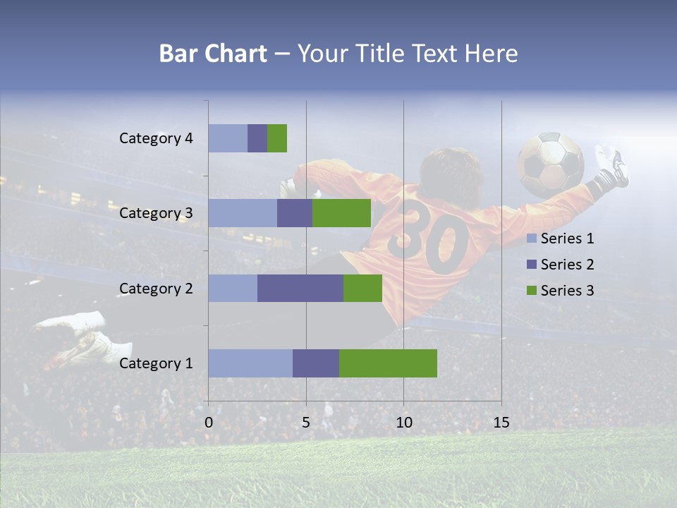 Jump Gate Soccer PowerPoint Template