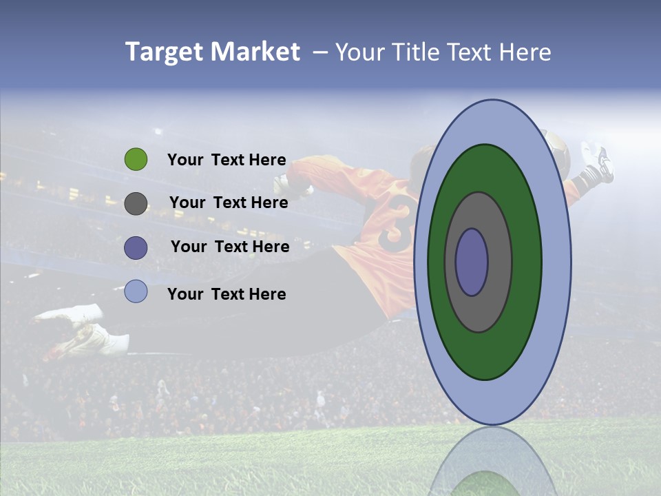 Jump Gate Soccer PowerPoint Template