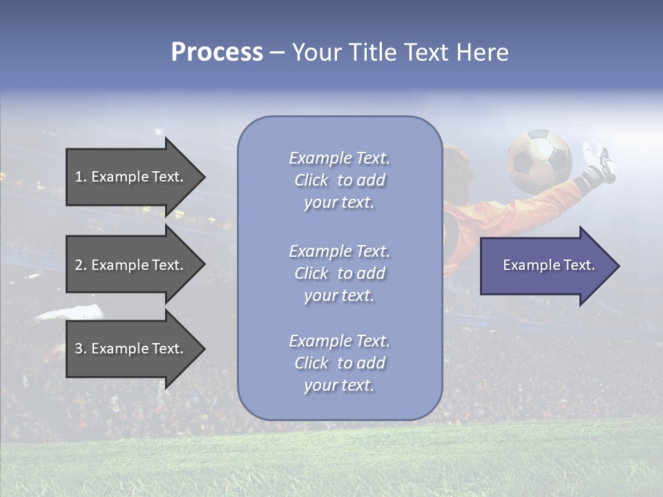 Jump Gate Soccer PowerPoint Template