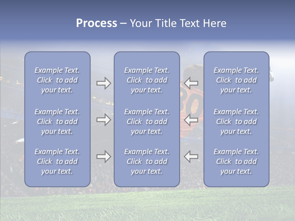 Jump Gate Soccer PowerPoint Template