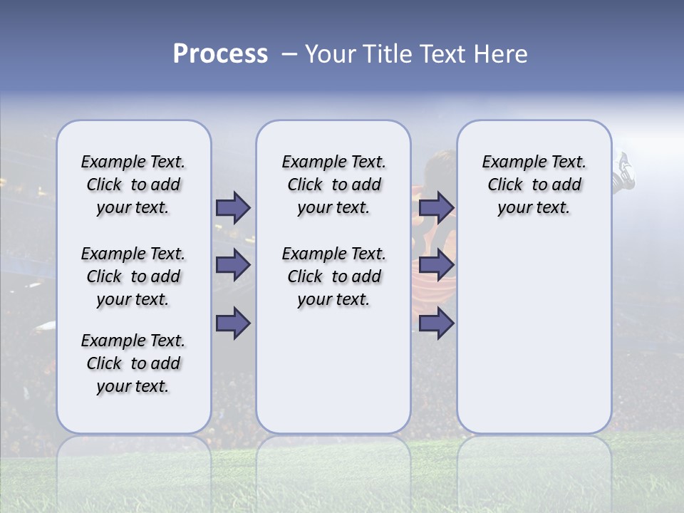 Jump Gate Soccer PowerPoint Template