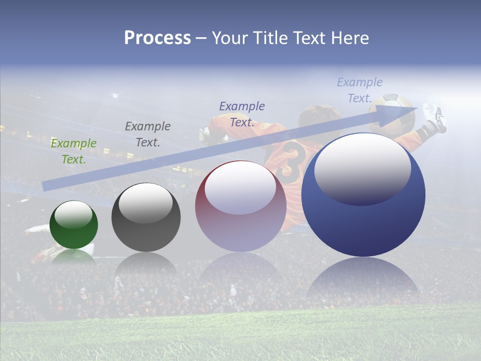 Jump Gate Soccer PowerPoint Template