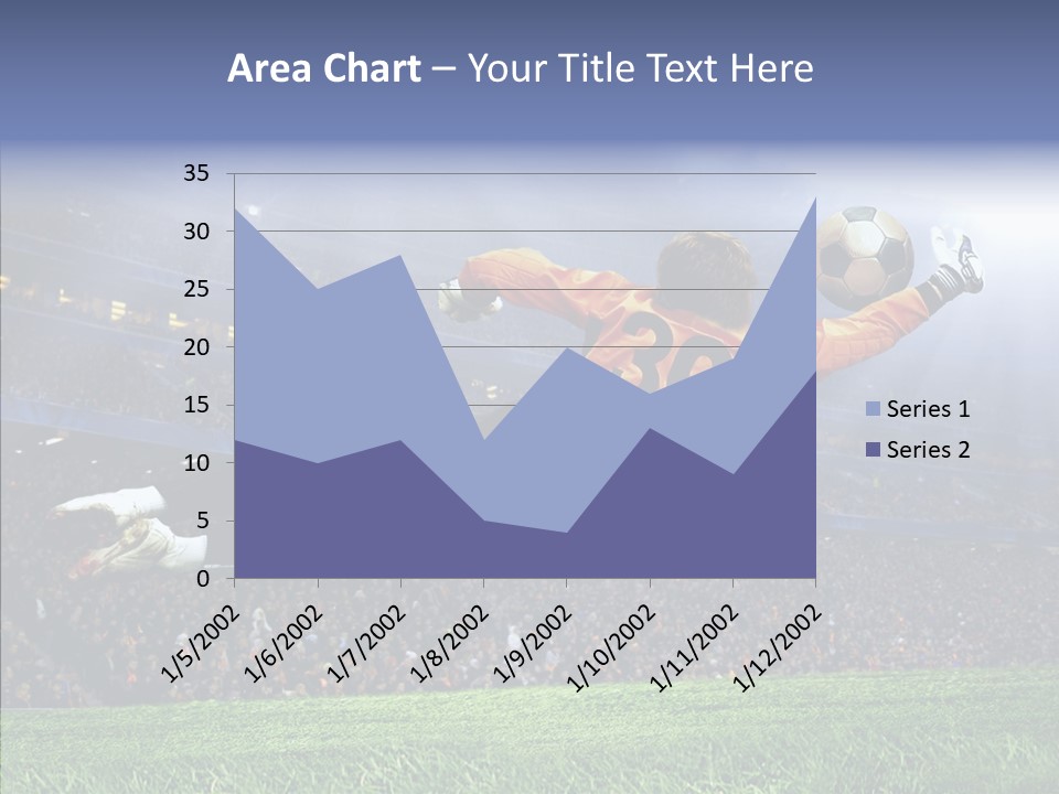Jump Gate Soccer PowerPoint Template