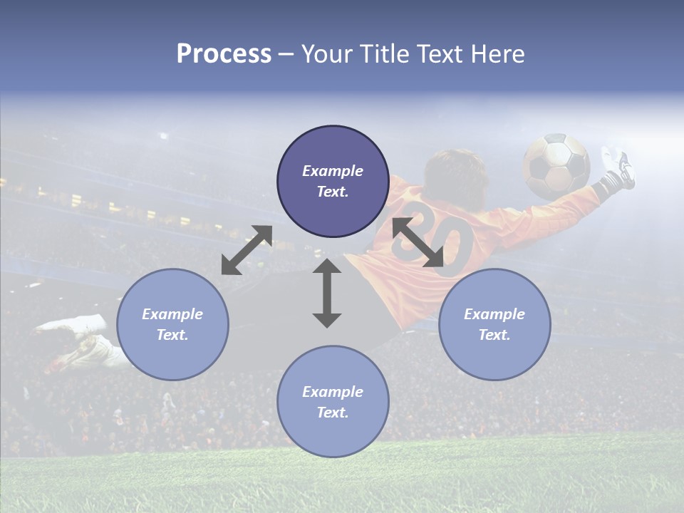 Jump Gate Soccer PowerPoint Template