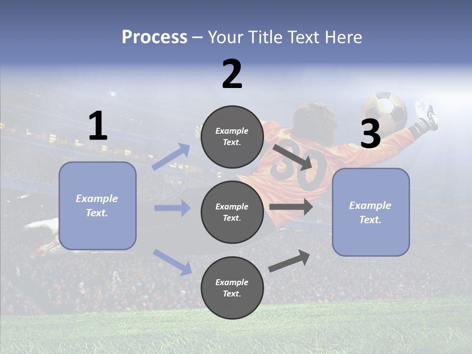 Jump Gate Soccer PowerPoint Template