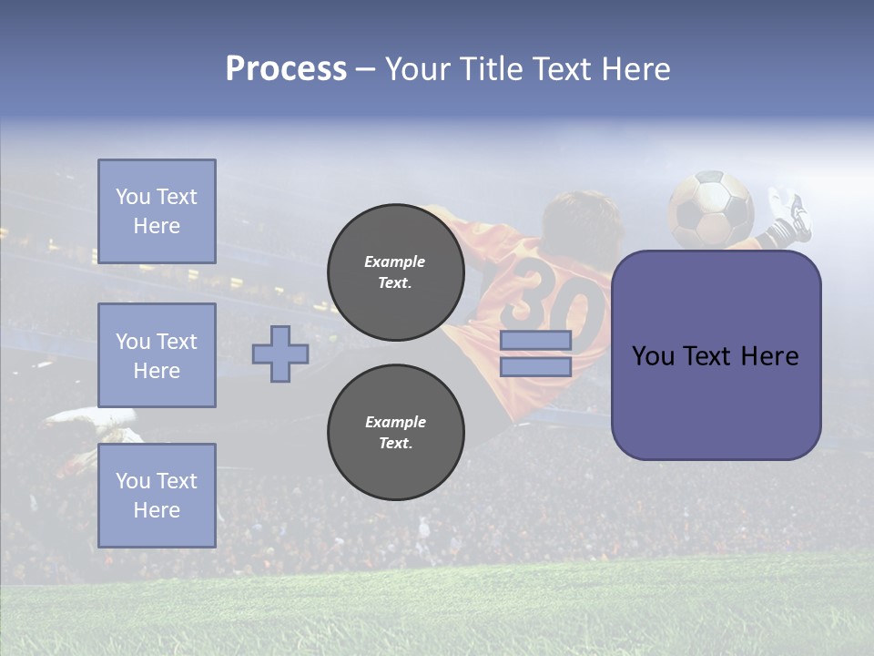 Jump Gate Soccer PowerPoint Template