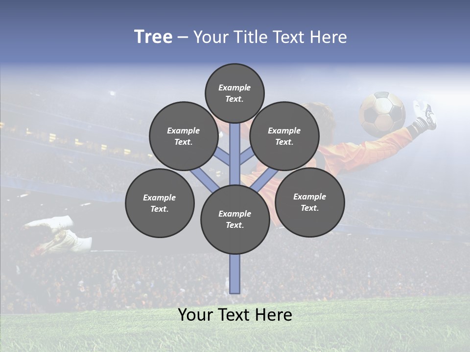 Jump Gate Soccer PowerPoint Template
