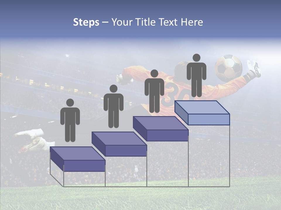 Jump Gate Soccer PowerPoint Template