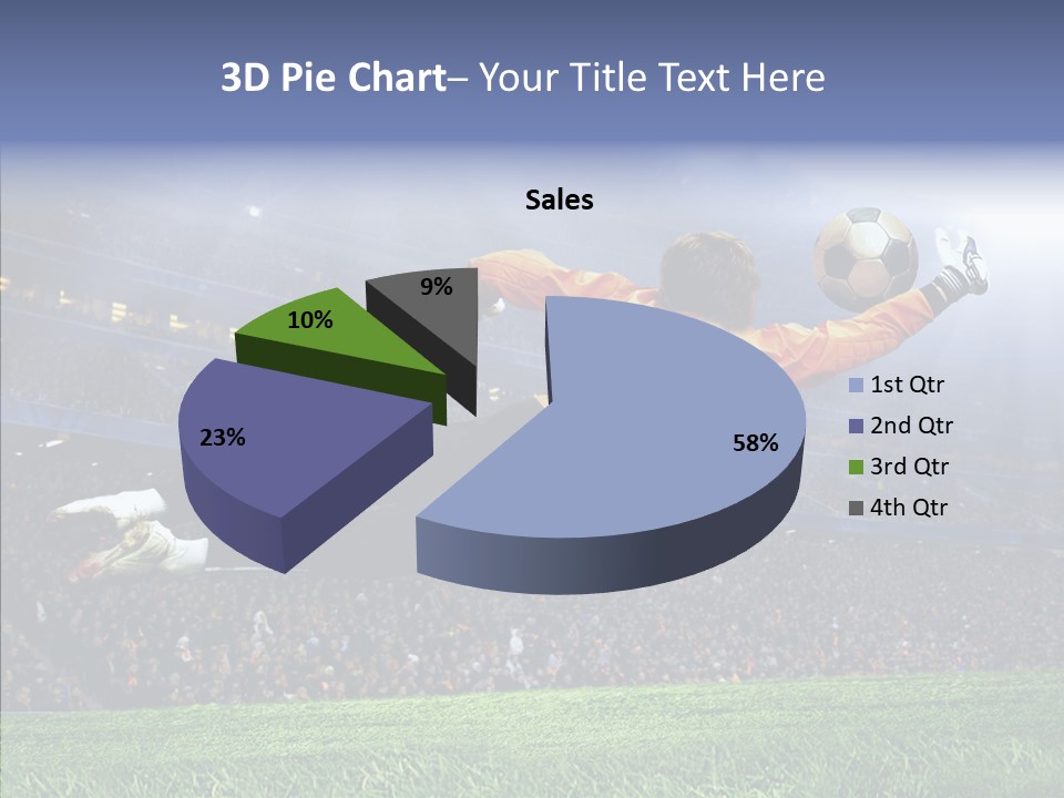 Jump Gate Soccer PowerPoint Template