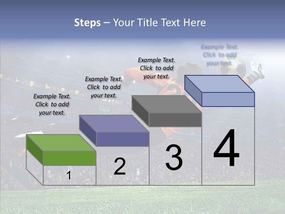 Jump Gate Soccer PowerPoint Template