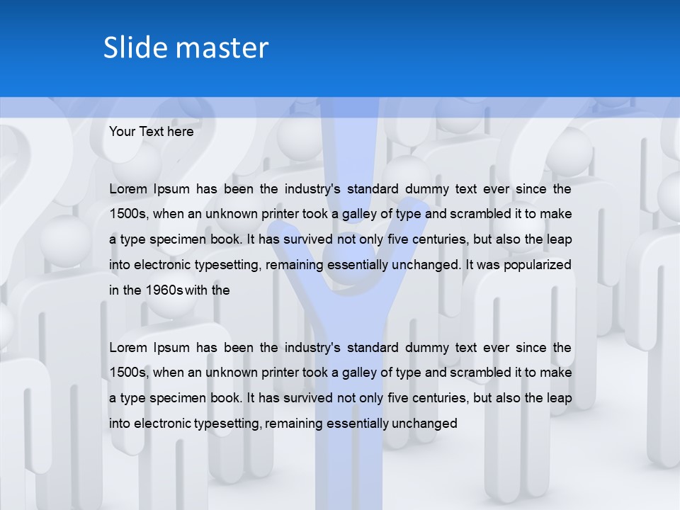 Intelligence Exam Concept PowerPoint Template