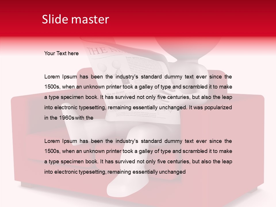 Word People Happy PowerPoint Template