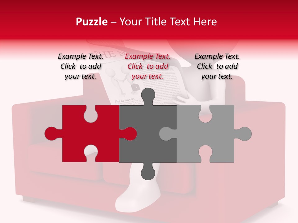 Word People Happy PowerPoint Template