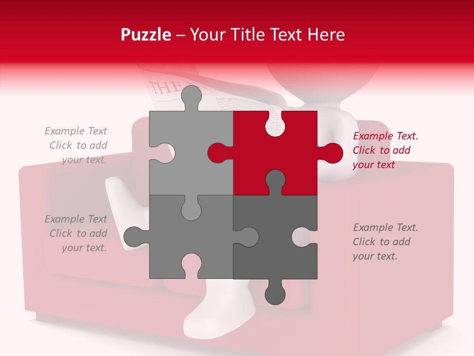 Word People Happy PowerPoint Template