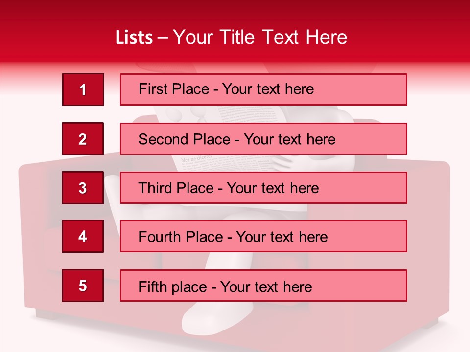 Word People Happy PowerPoint Template