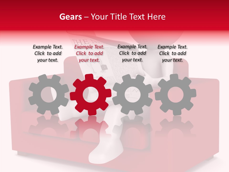 Word People Happy PowerPoint Template