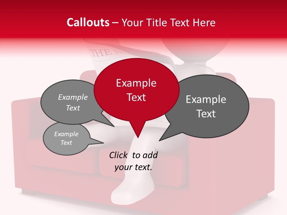 Word People Happy PowerPoint Template