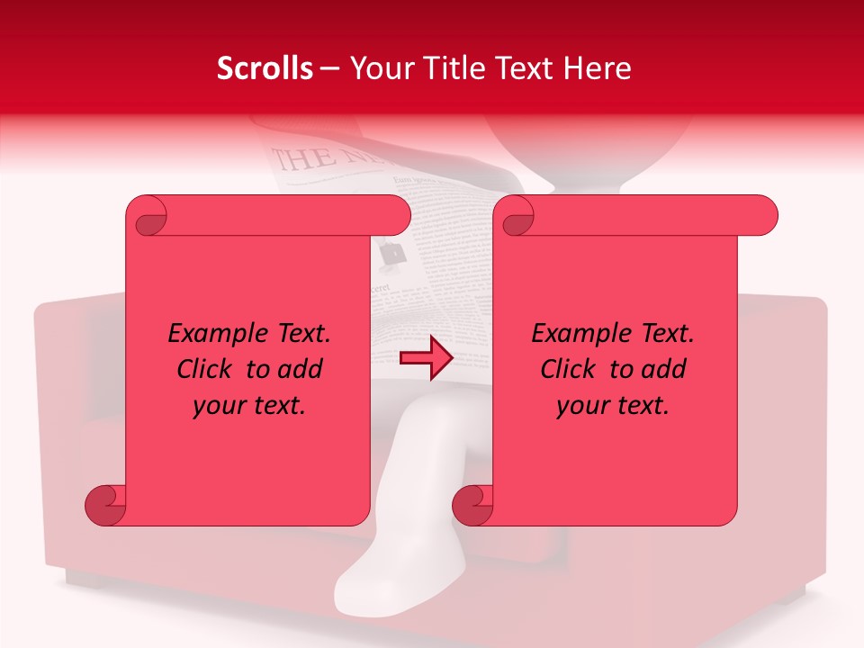 Word People Happy PowerPoint Template