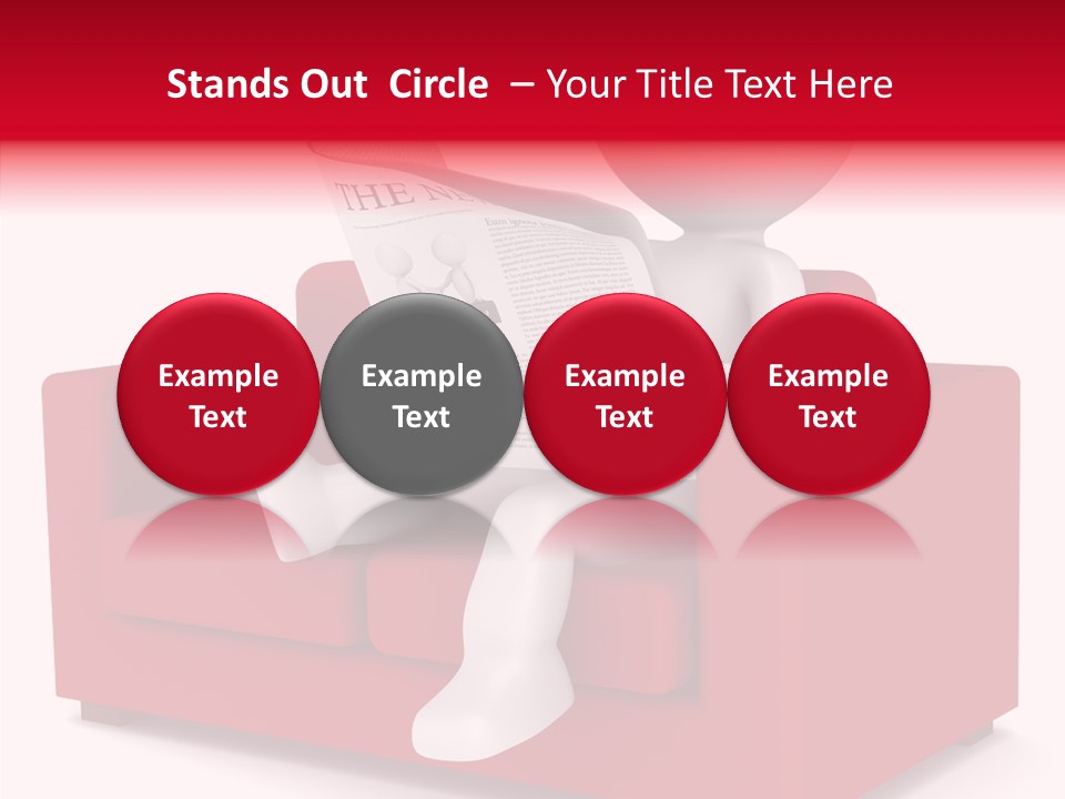 Word People Happy PowerPoint Template