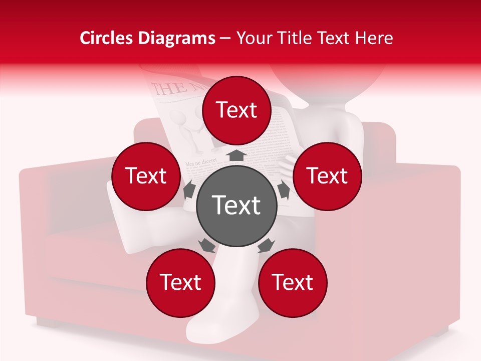 Word People Happy PowerPoint Template