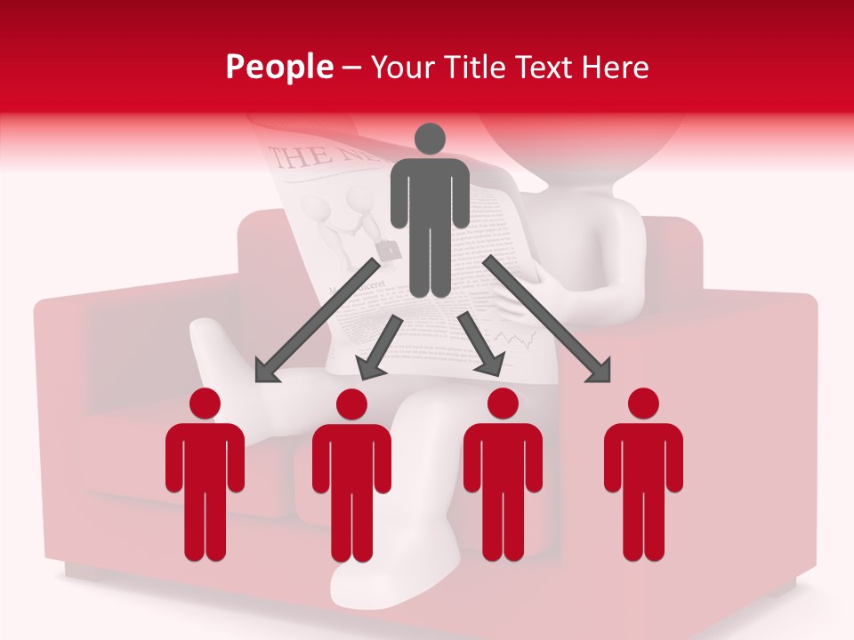 Word People Happy PowerPoint Template