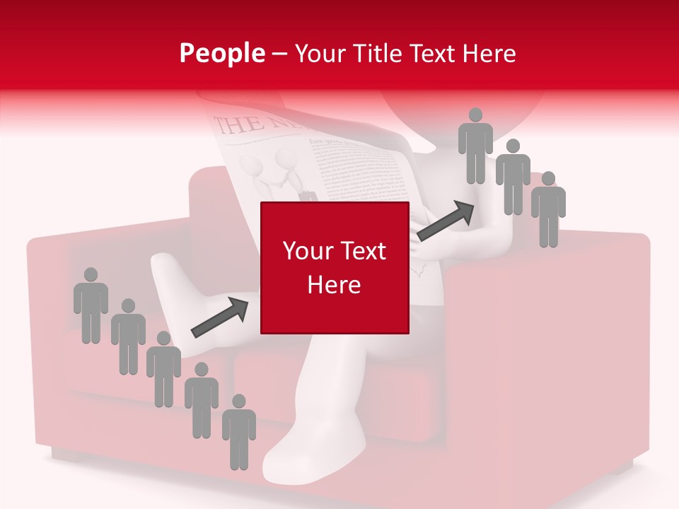 Word People Happy PowerPoint Template