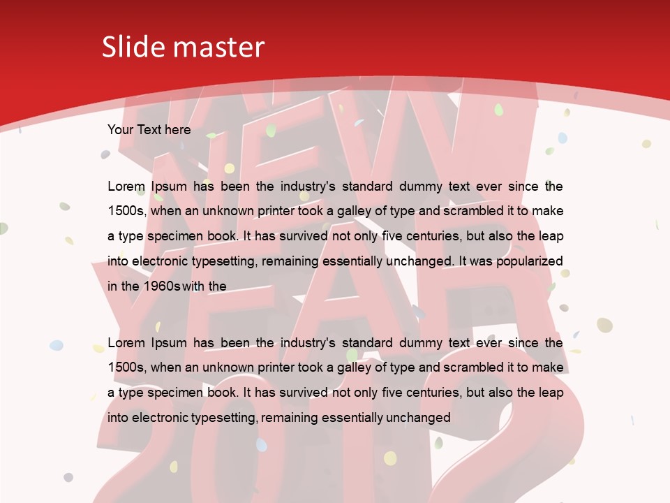 Room Team Writing PowerPoint Template