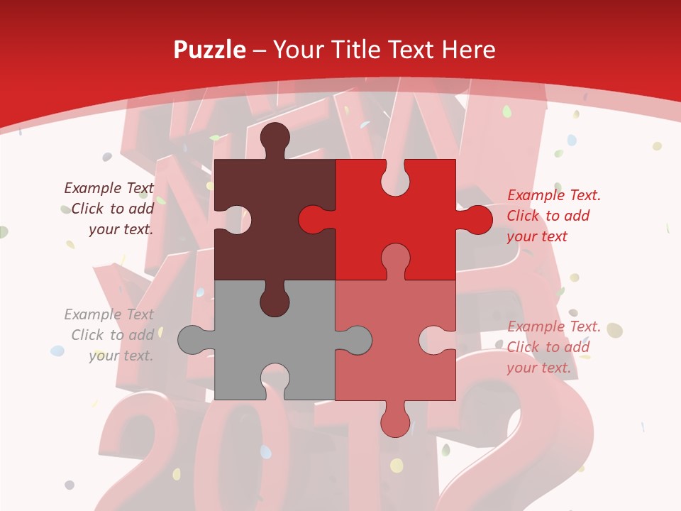 Room Team Writing PowerPoint Template