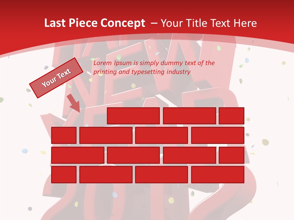 Room Team Writing PowerPoint Template