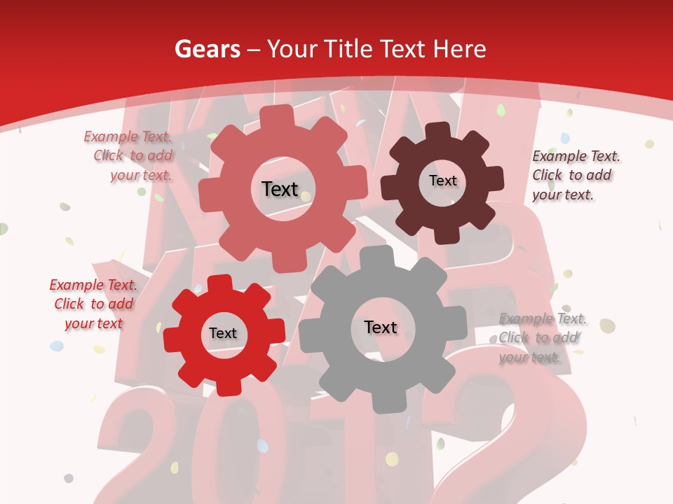 Room Team Writing PowerPoint Template