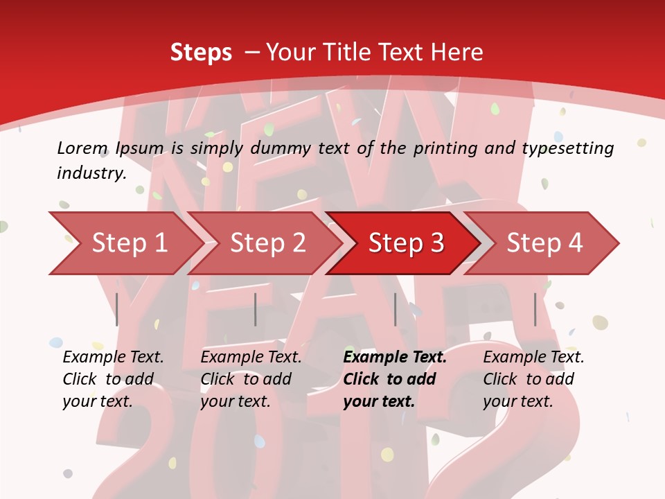 Room Team Writing PowerPoint Template