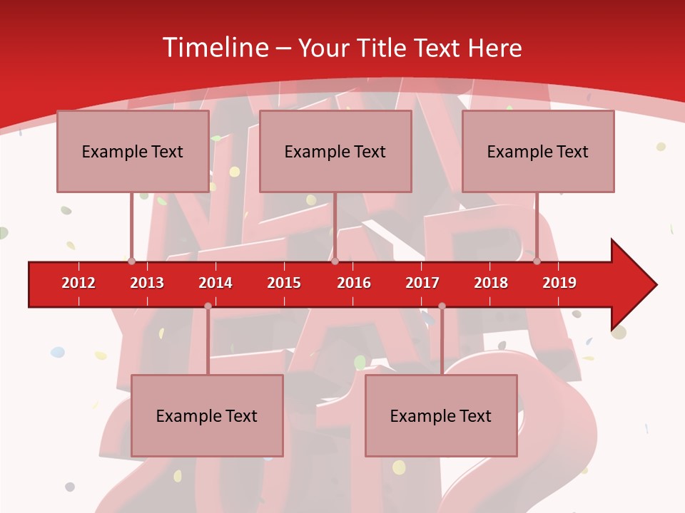 Room Team Writing PowerPoint Template
