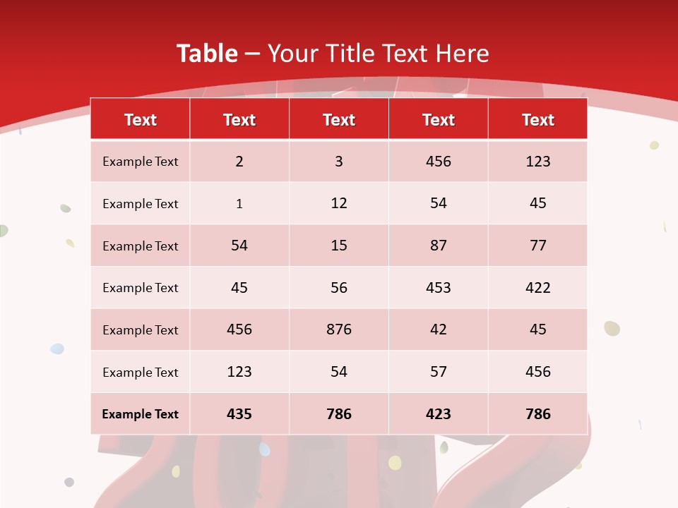 Room Team Writing PowerPoint Template