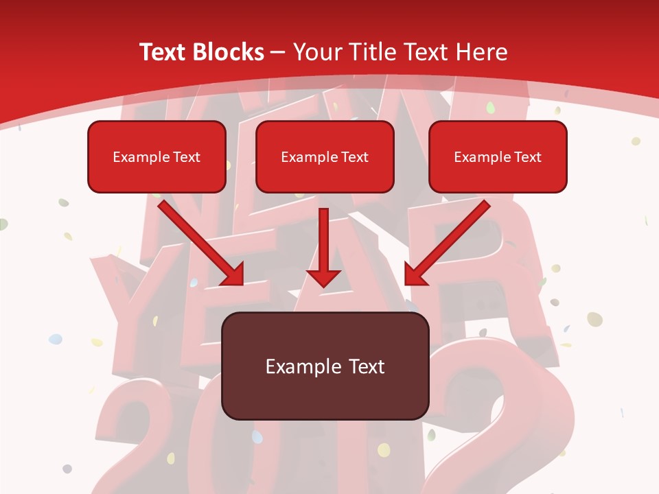 Room Team Writing PowerPoint Template