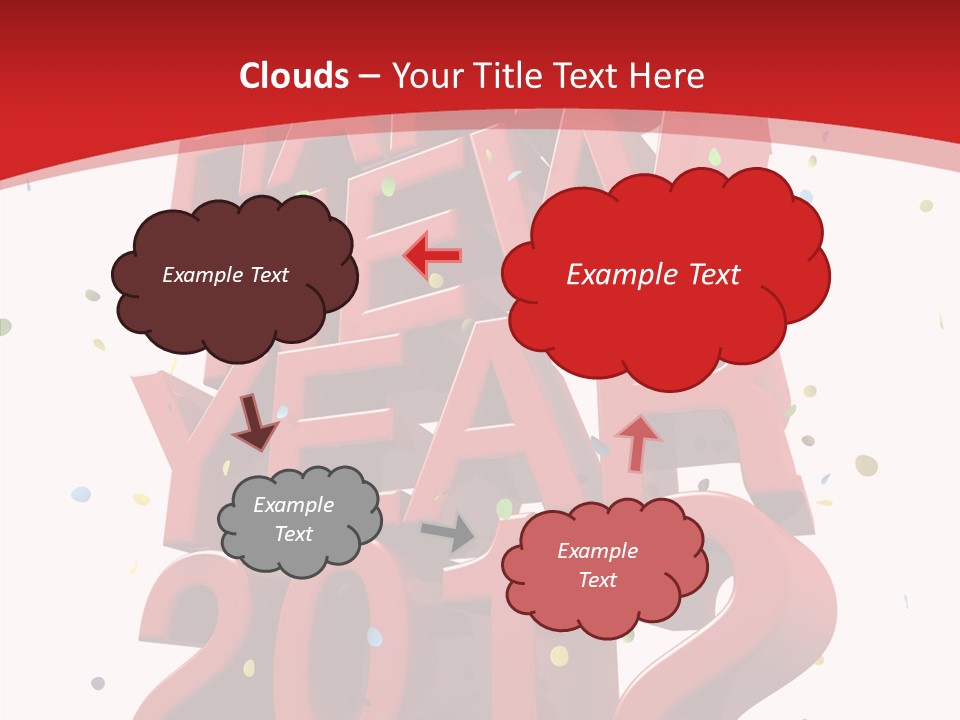 Room Team Writing PowerPoint Template