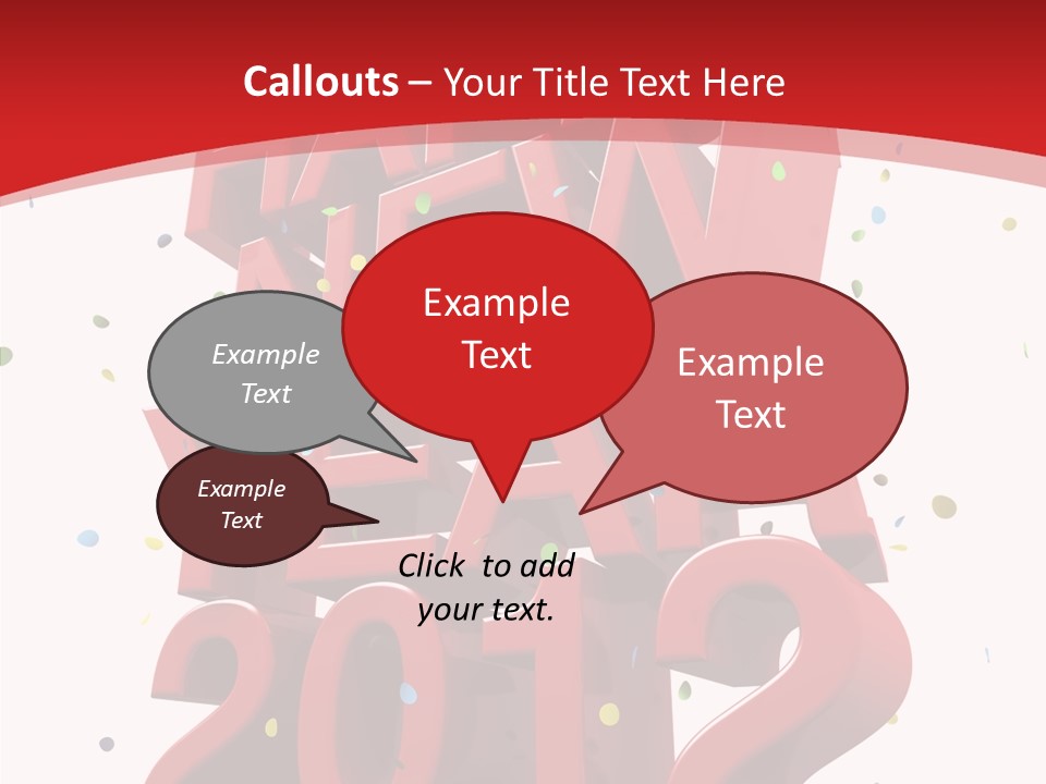 Room Team Writing PowerPoint Template