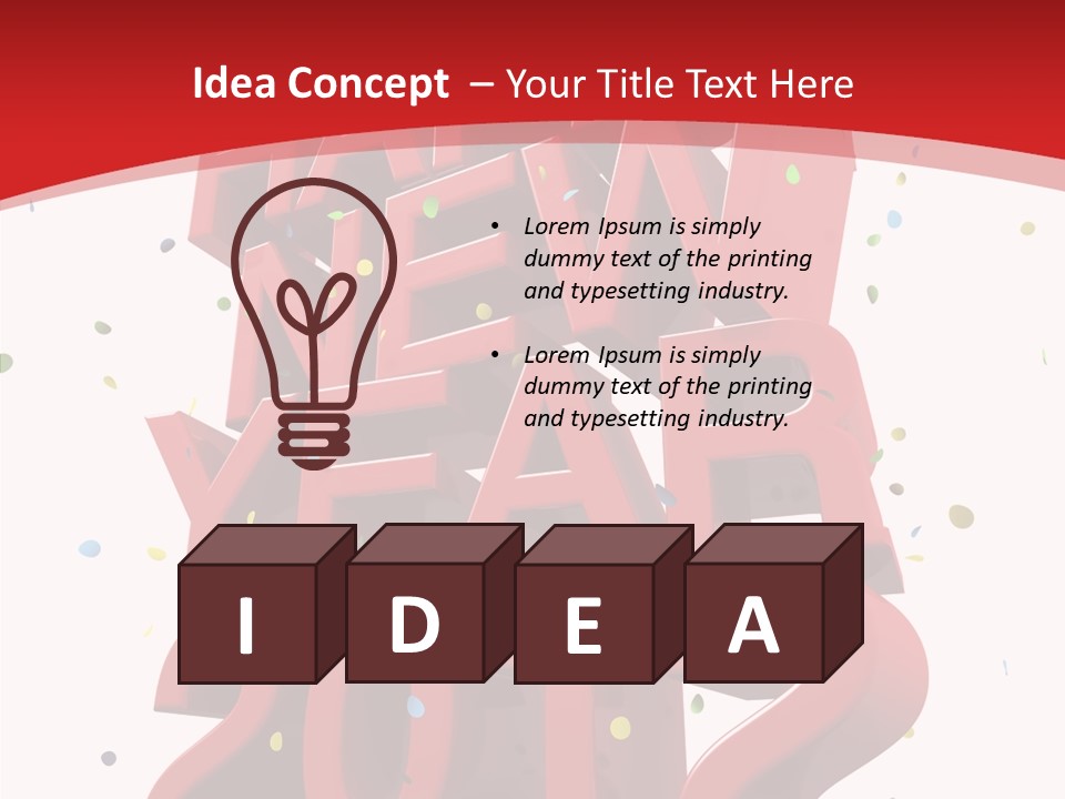 Room Team Writing PowerPoint Template