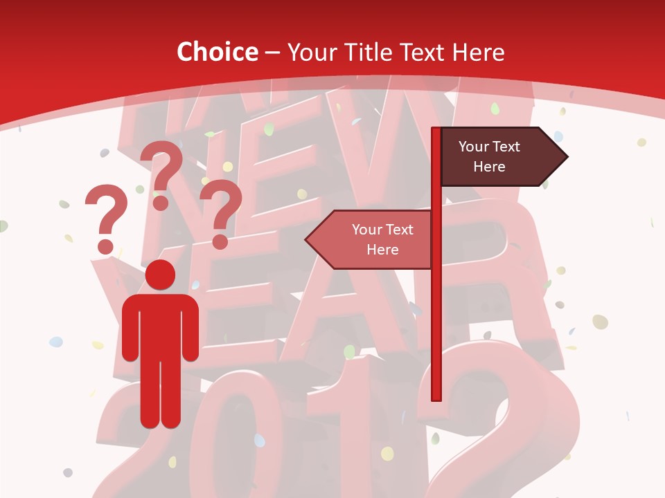 Room Team Writing PowerPoint Template