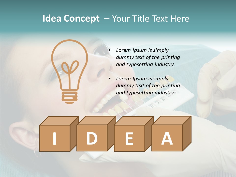 Tooth Healthy Smile PowerPoint Template