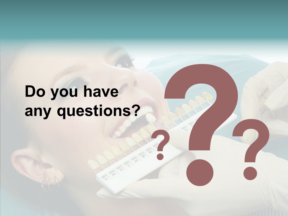 Tooth Healthy Smile PowerPoint Template