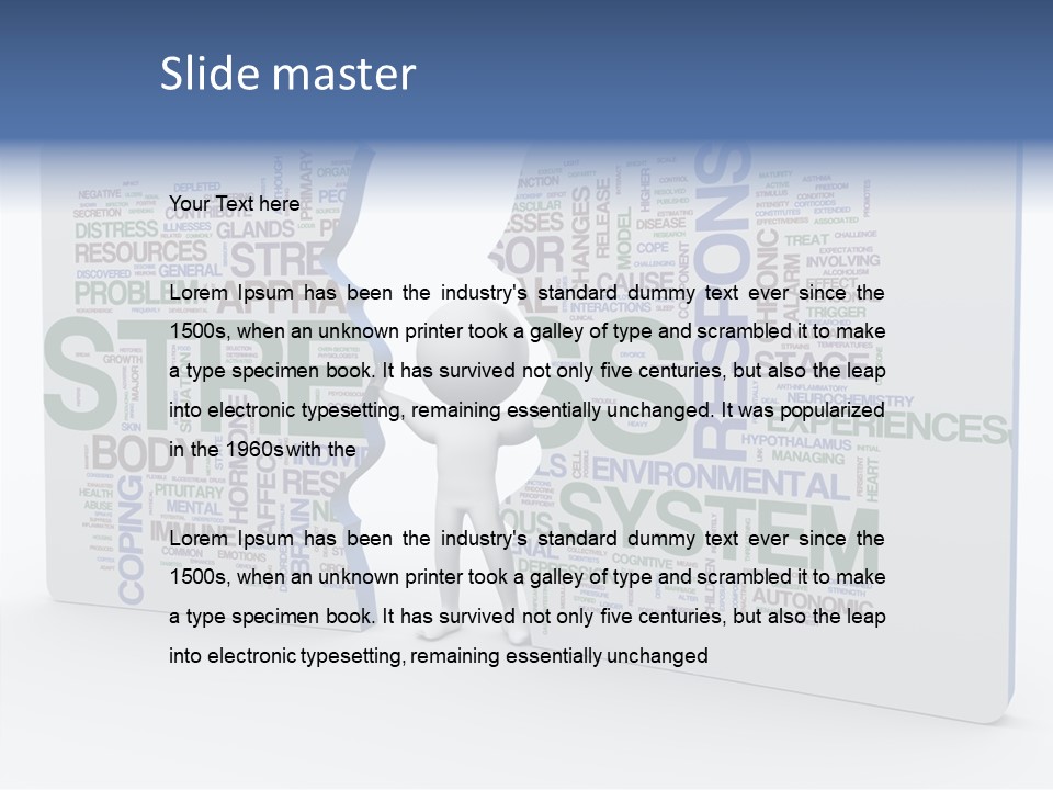 Pushing Realization Conceptual PowerPoint Template