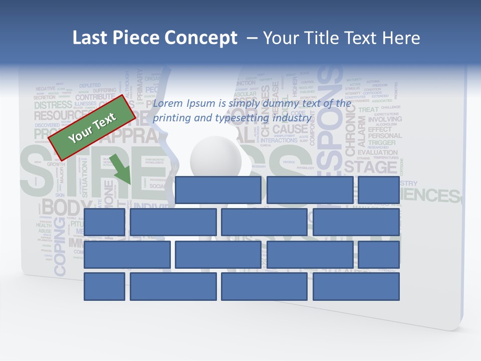 Pushing Realization Conceptual PowerPoint Template