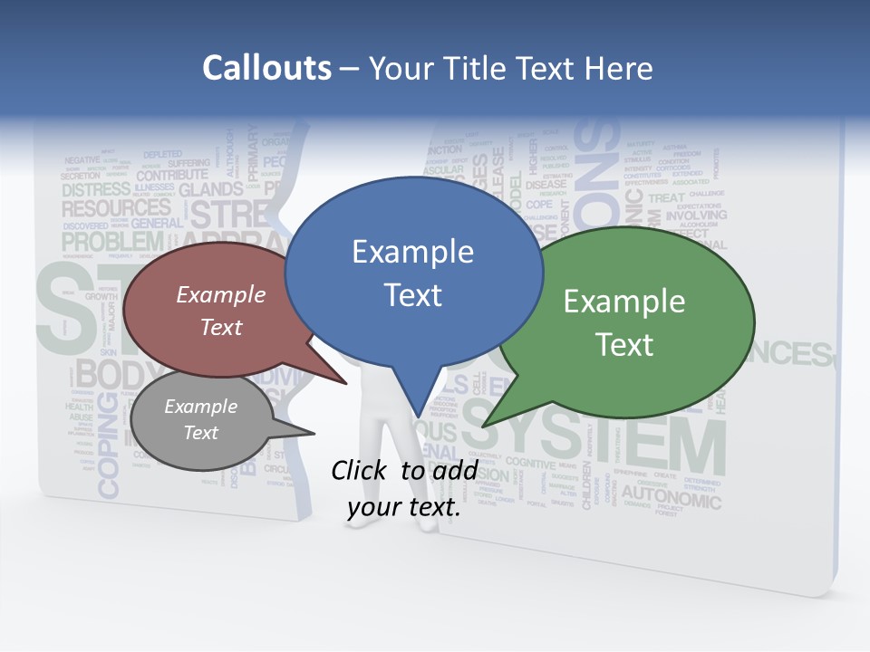 Pushing Realization Conceptual PowerPoint Template