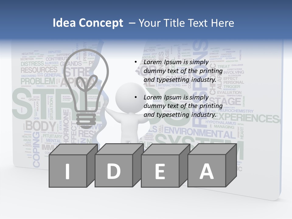Pushing Realization Conceptual PowerPoint Template