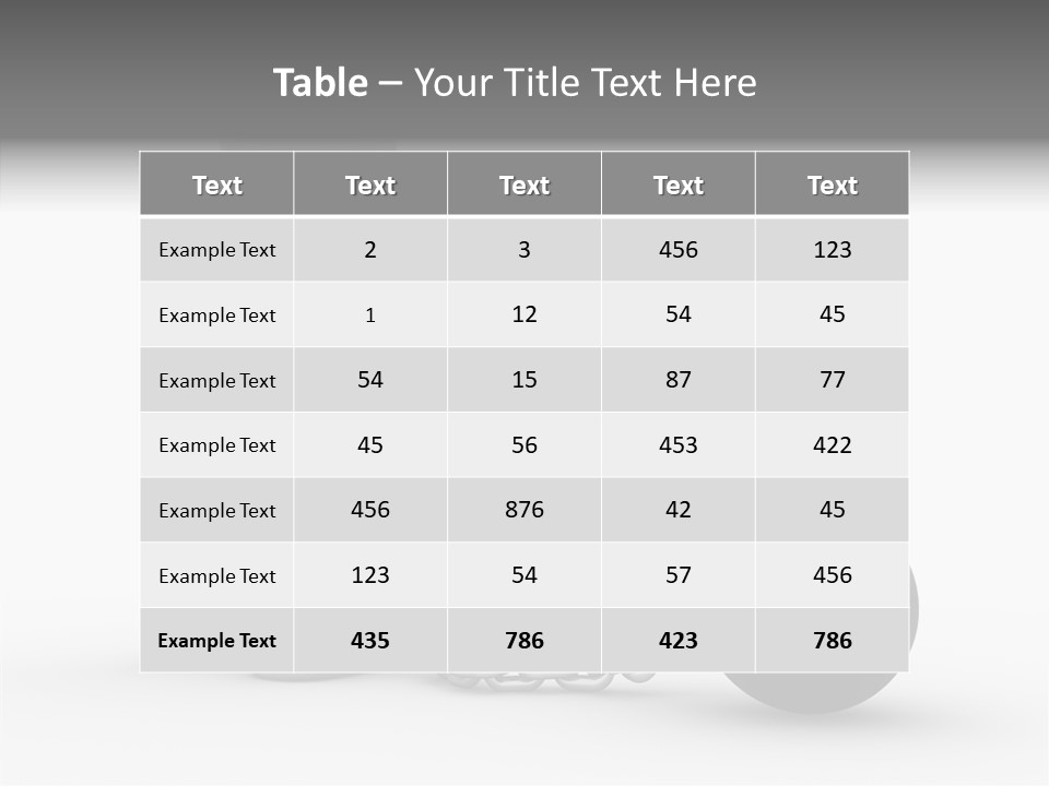 Black Unlucky Unhappy PowerPoint Template