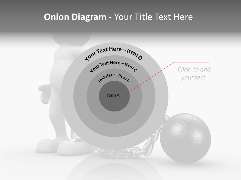 Black Unlucky Unhappy PowerPoint Template