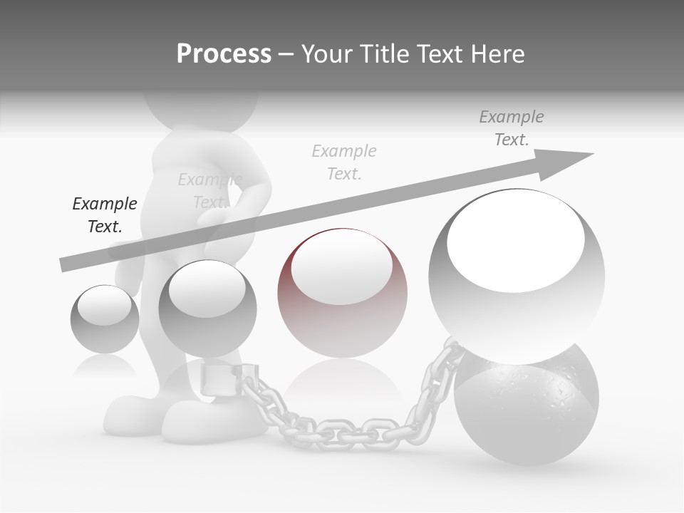 Black Unlucky Unhappy PowerPoint Template