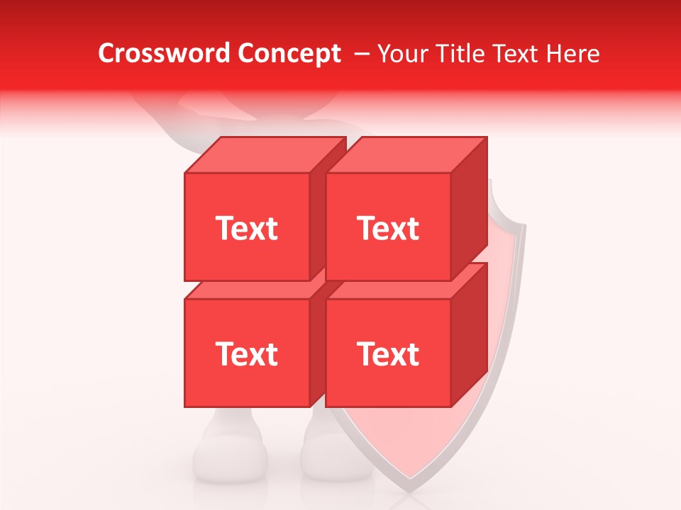 People Red Obsolete PowerPoint Template