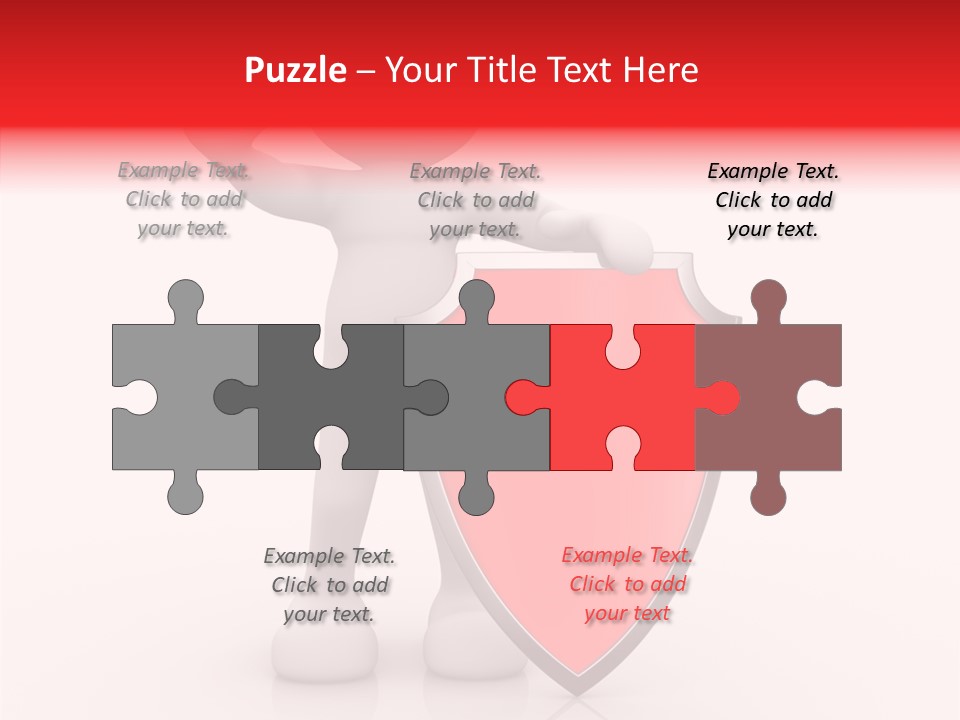 People Red Obsolete PowerPoint Template