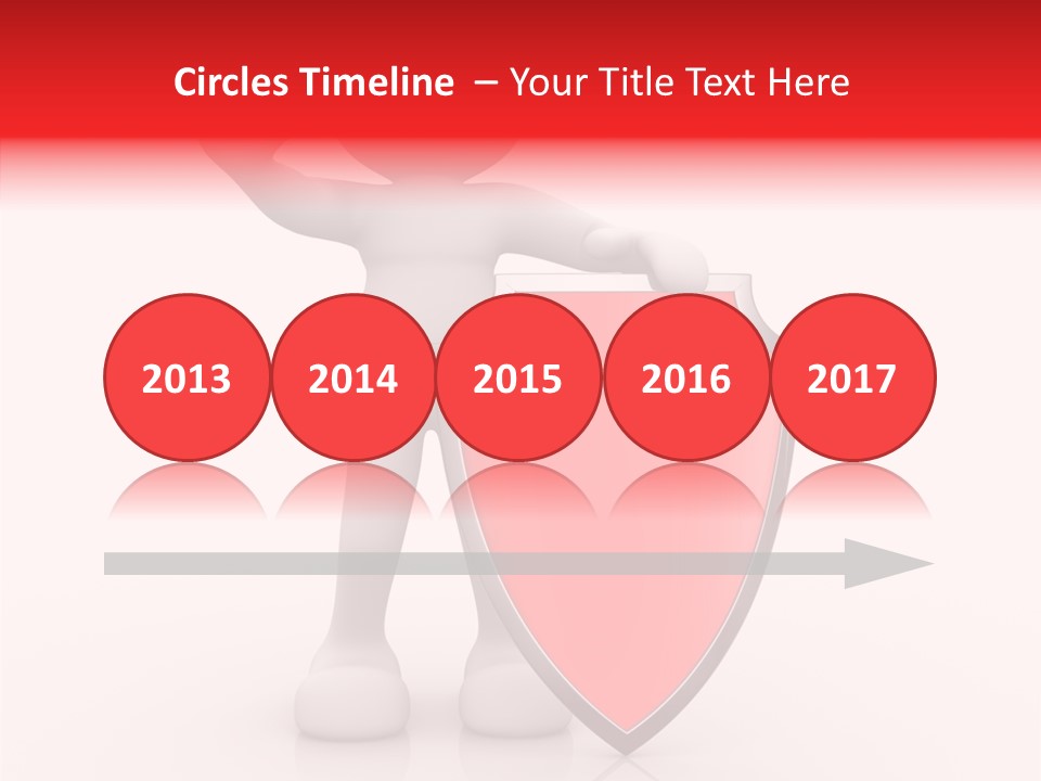 People Red Obsolete PowerPoint Template